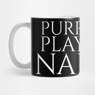 Purr Play Nap Mug